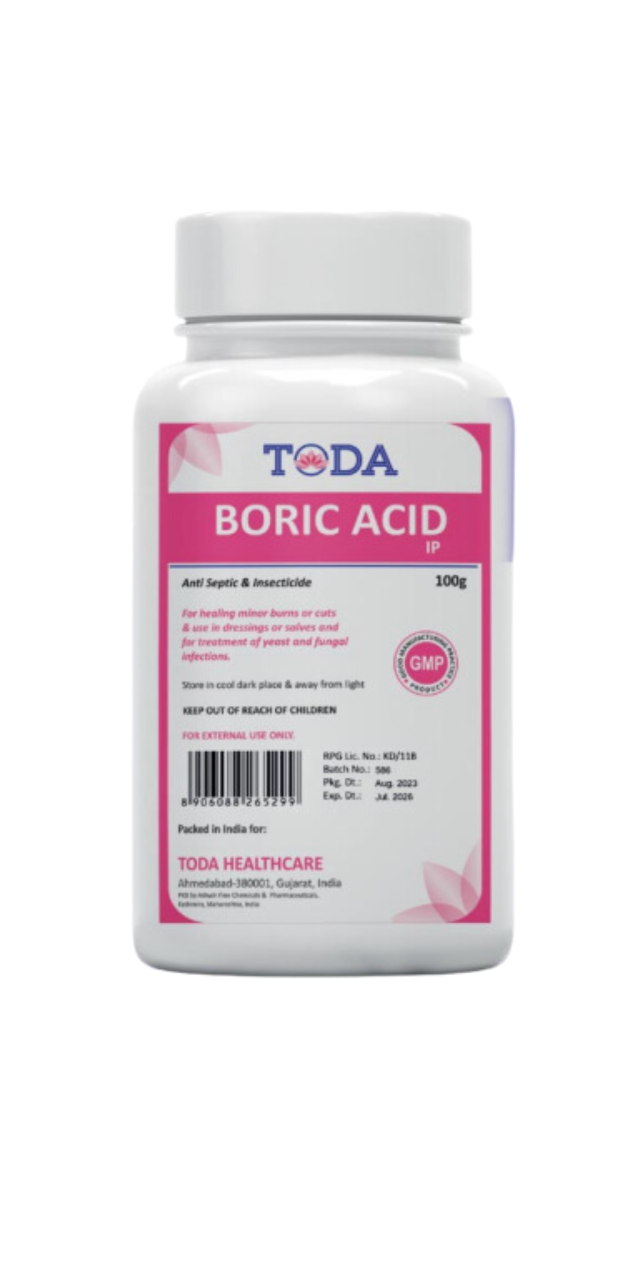 TODA BORIC ACID