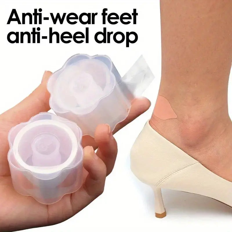 30-Pack Hydrocolloid Gel Blister Bandages - Waterproof Adhesive Foot Care Cushions for Heel Abrasion, Blisters, and Foot Wear - Pain Relief Pads with Insole Protection