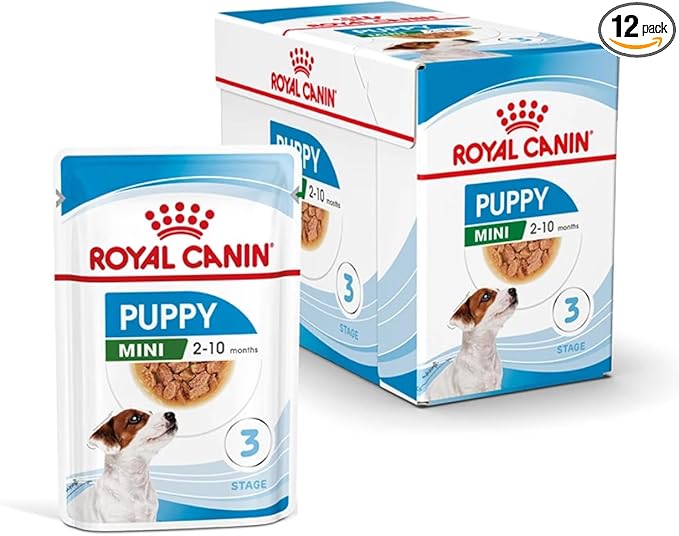 Size Health Nutrition Mini Puppy (WET FOOD - Pouches) 12 x 85g