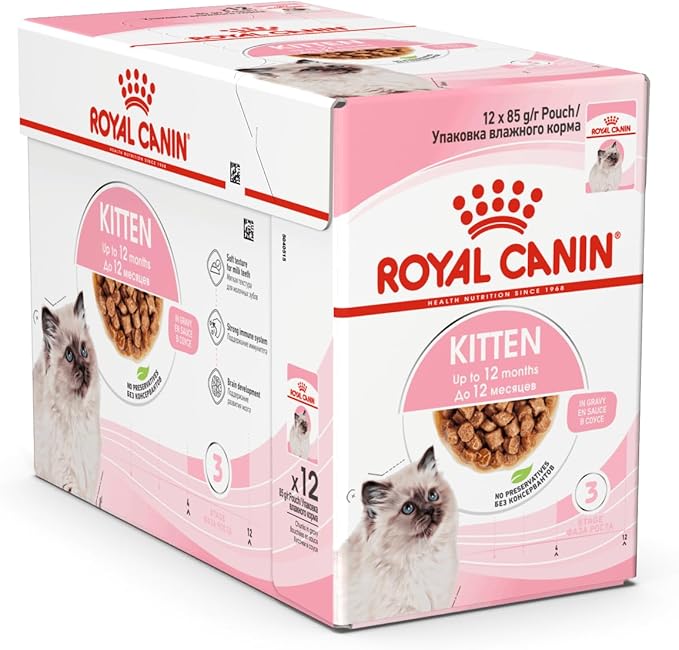 Feline Health Nutrition Kitten Gravy (WET FOOD - Pouches) 12 x 85g