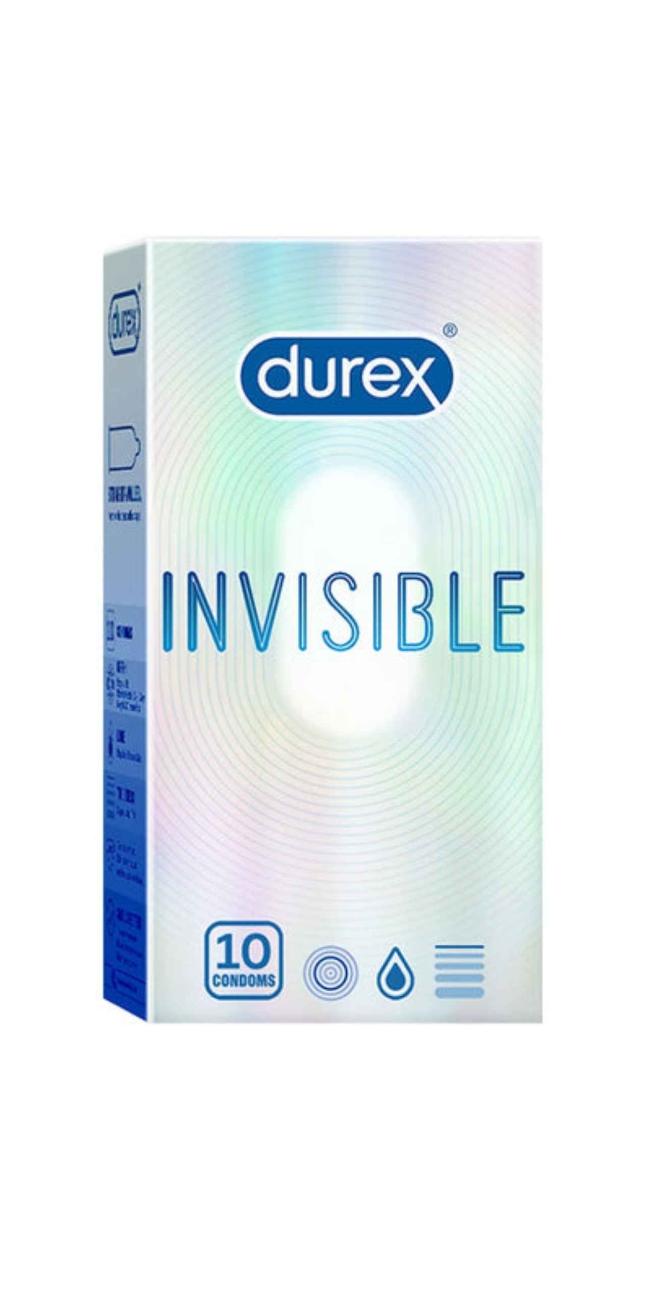 Durex Invisible - 10 Condoms