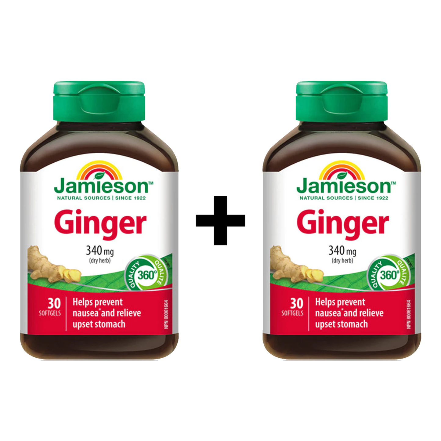 Jamieson Ginger Softgel 1+1