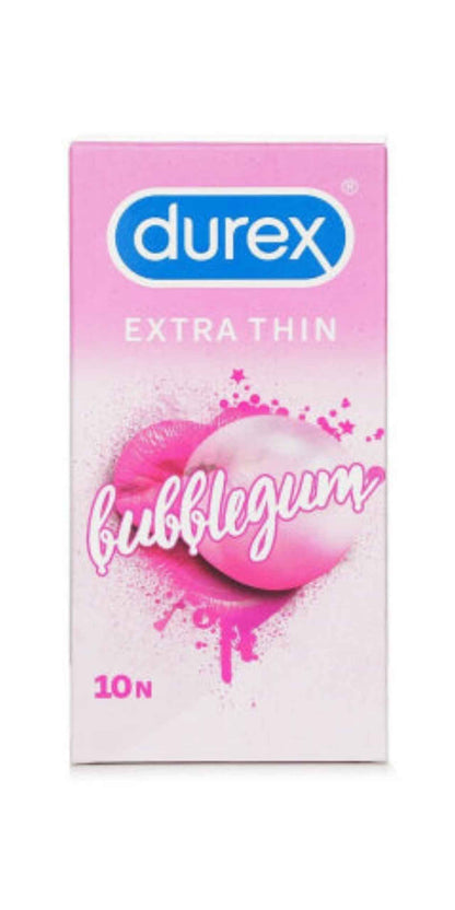 Durex Extra Thin Condom 10pcs - Bubblegum
