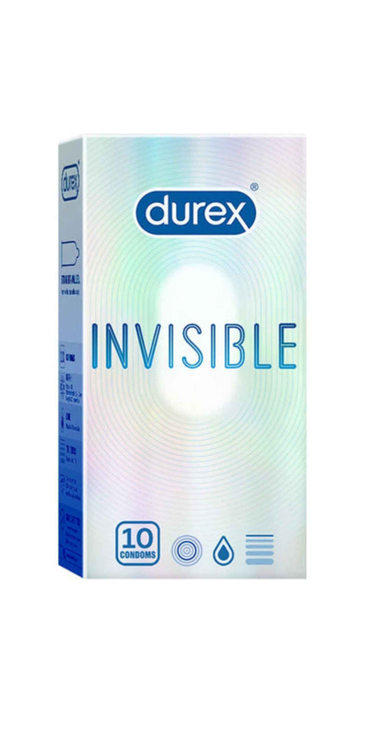 Durex Invisible - 10 Condoms