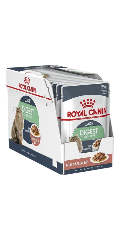 Feline Care Nutrition Digest Sensitive Gravy (WET FOOD - Pouches) 12 x 85g