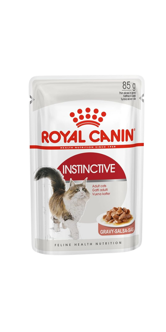 Feline Health Nutrition Instinctive Adult Cats Gravy (WET FOOD - Pouches) 12 x 85g