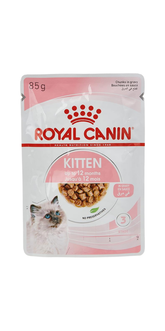 Feline Health Nutrition Kitten Gravy (WET FOOD - Pouches) 12 x 85g