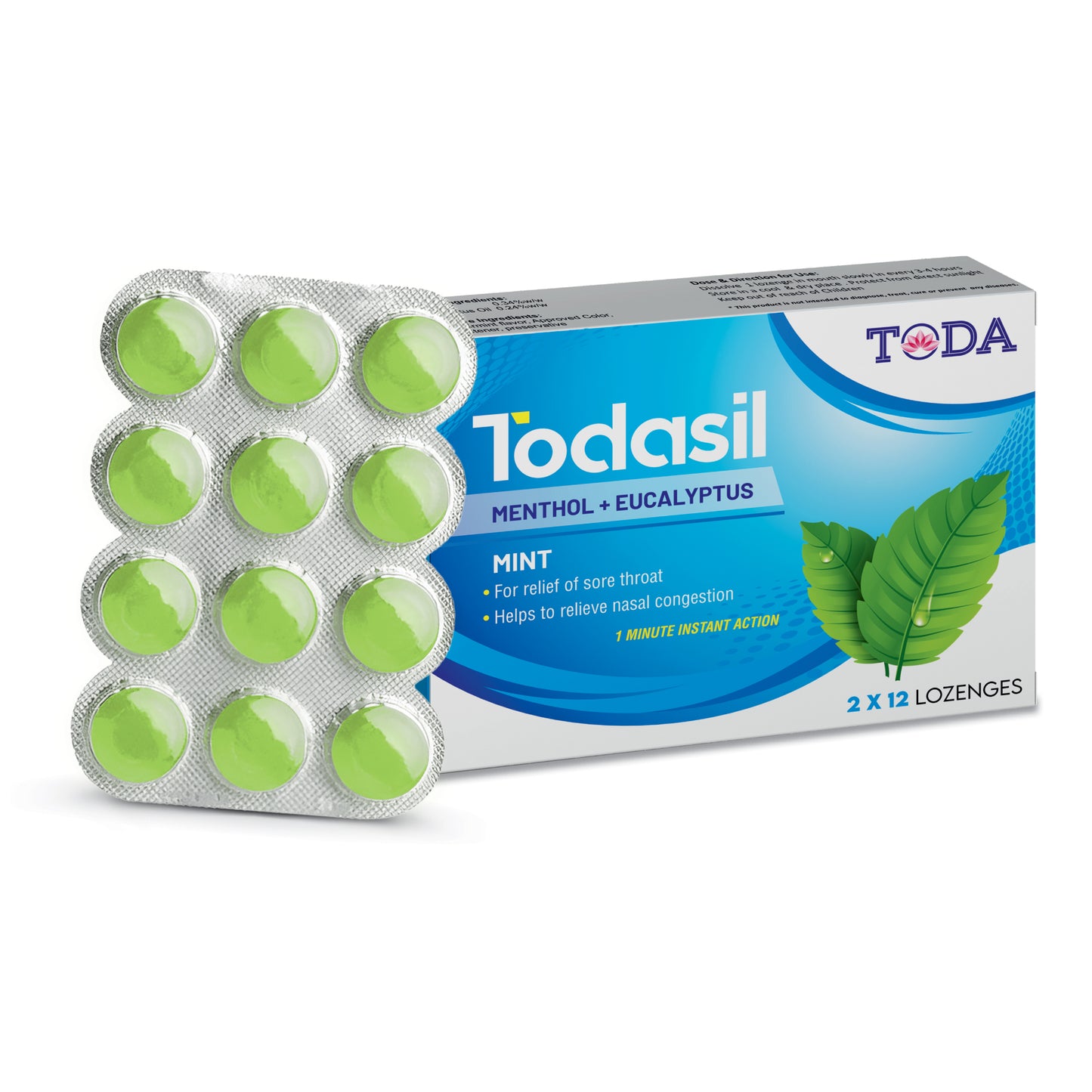Todasill Lozenges - Mint
